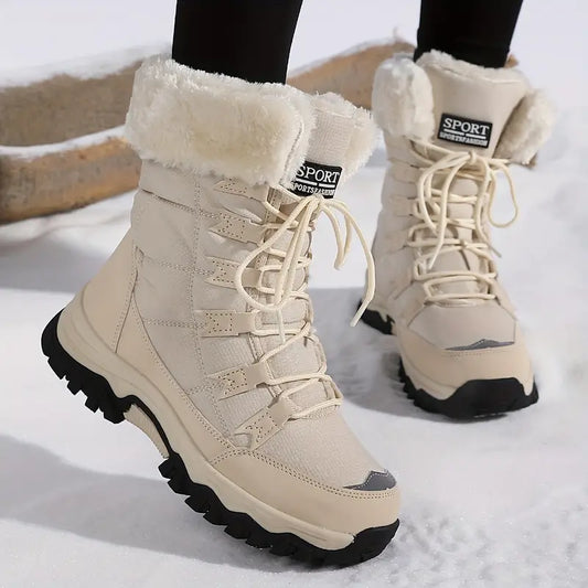 Ortho Pied-Women Boots-Bottes d'hiver élégantes et imperméables pour un confort optimal