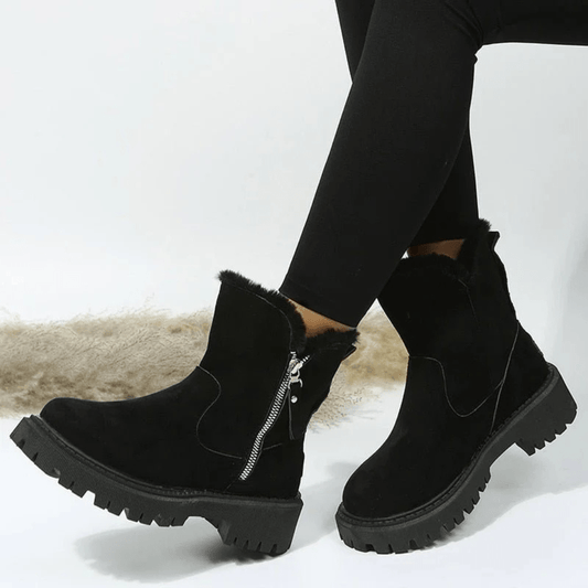 Ortho Pied-Women Boots-Bottes d'hiver élégantes et chaudes pour femmes