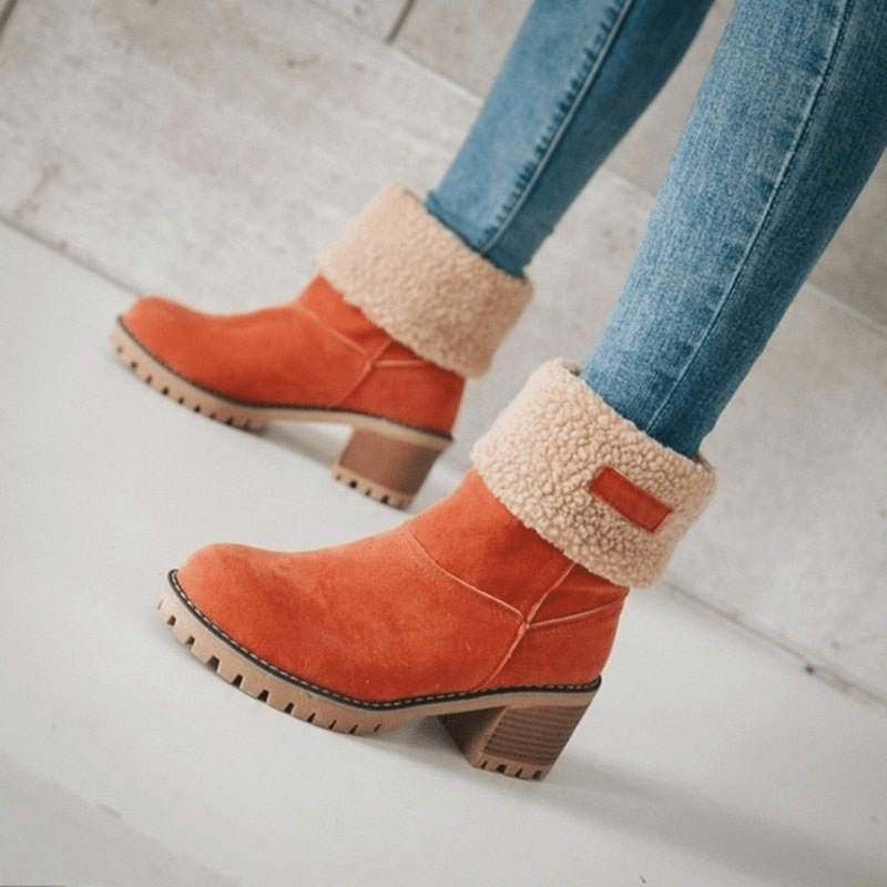 Ortho Pied-Women Boots-Bottes d'hiver élégantes et confortables pour femmes