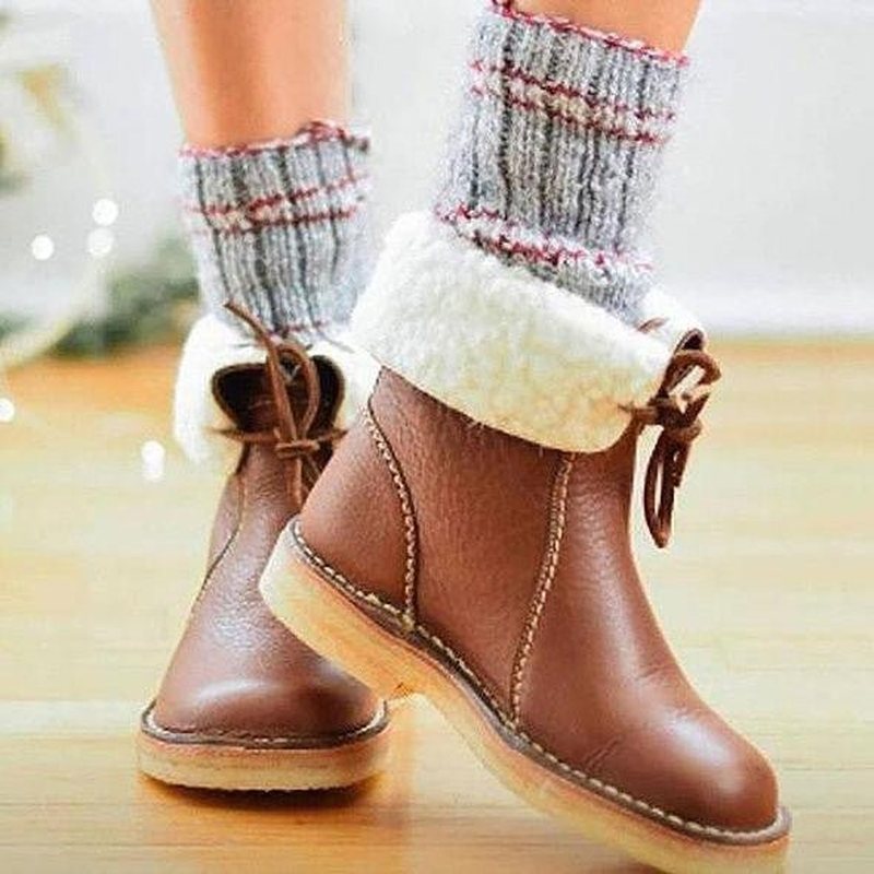 Ortho Pied-Women Boots-Bottes d'hiver élégantes et confortables pour femmes