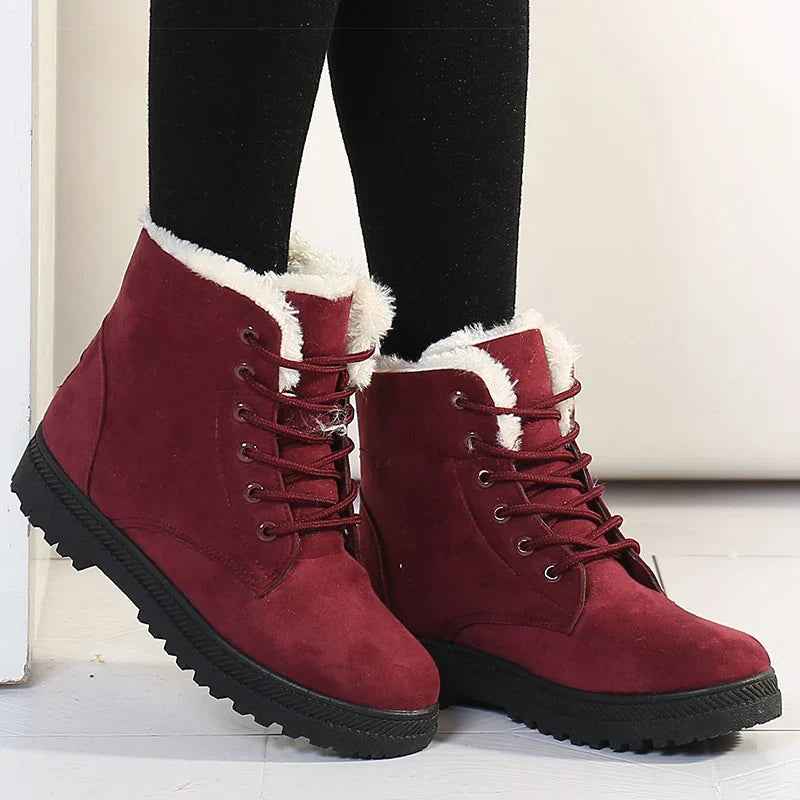 Ortho Pied-Women Boots-Bottes d'hiver élégantes et chaudes pour femme