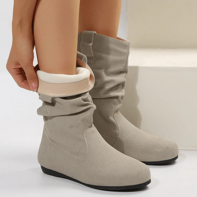 Ortho Pied-Women Boots-Bottes d'hiver élégantes pour femme avec style polyvalent