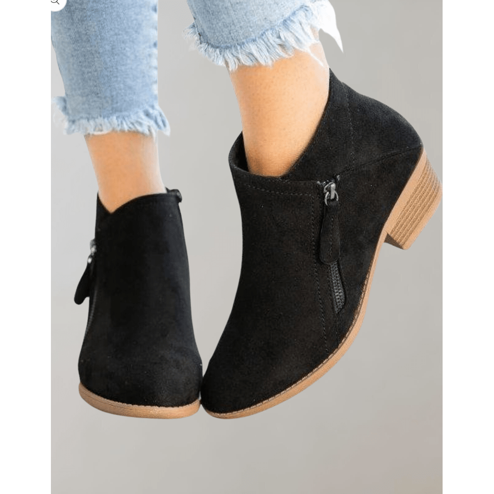 Ortho Pied-Women Boots-Bottes en cuir tendance pour femmes avec soutien de la voûte plantaire