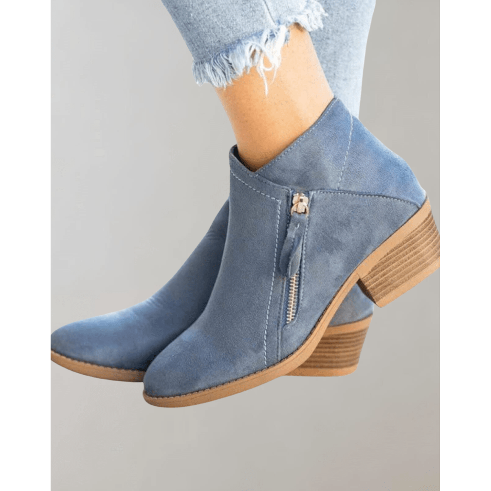 Ortho Pied-Women Boots-Bottes en cuir tendance pour femmes avec soutien de la voûte plantaire