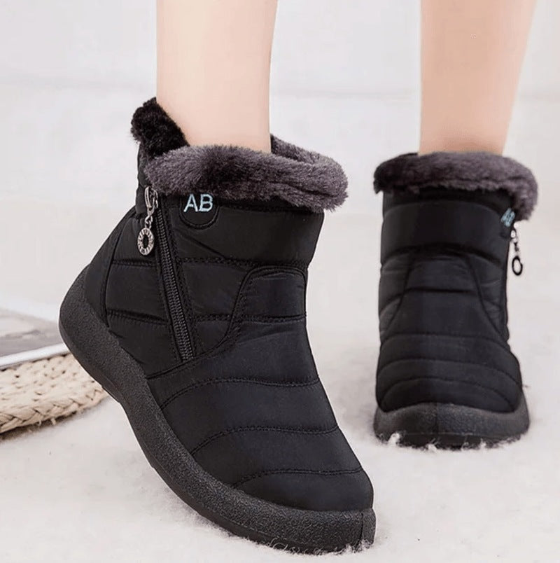 Ortho Pied-Women Boots-Élégance et durabilité pour femme avec des bottes d'hiver à semelle confortable