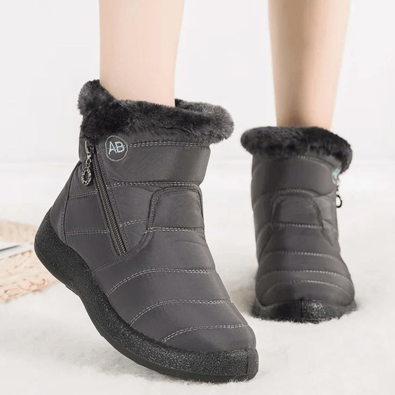 Ortho Pied-Women Boots-Élégance et durabilité pour femme avec des bottes d'hiver à semelle confortable