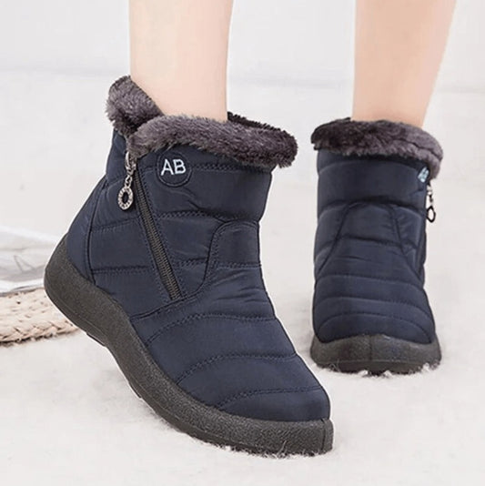 Ortho Pied-Women Boots-Élégance et durabilité pour femme avec des bottes d'hiver à semelle confortable