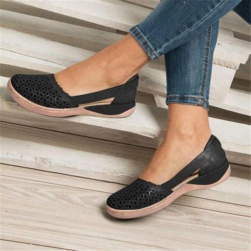 Ortho Pied-Women Shoes-Chaussures décontractées confortables pour femmes avec style moderne