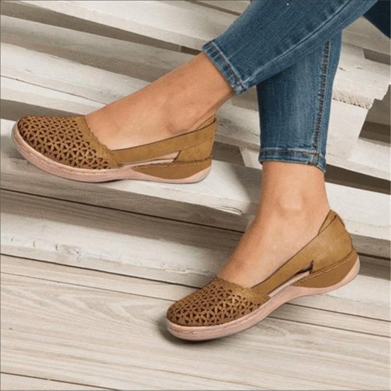 Ortho Pied-Women Shoes-Chaussures décontractées confortables pour femmes avec style moderne