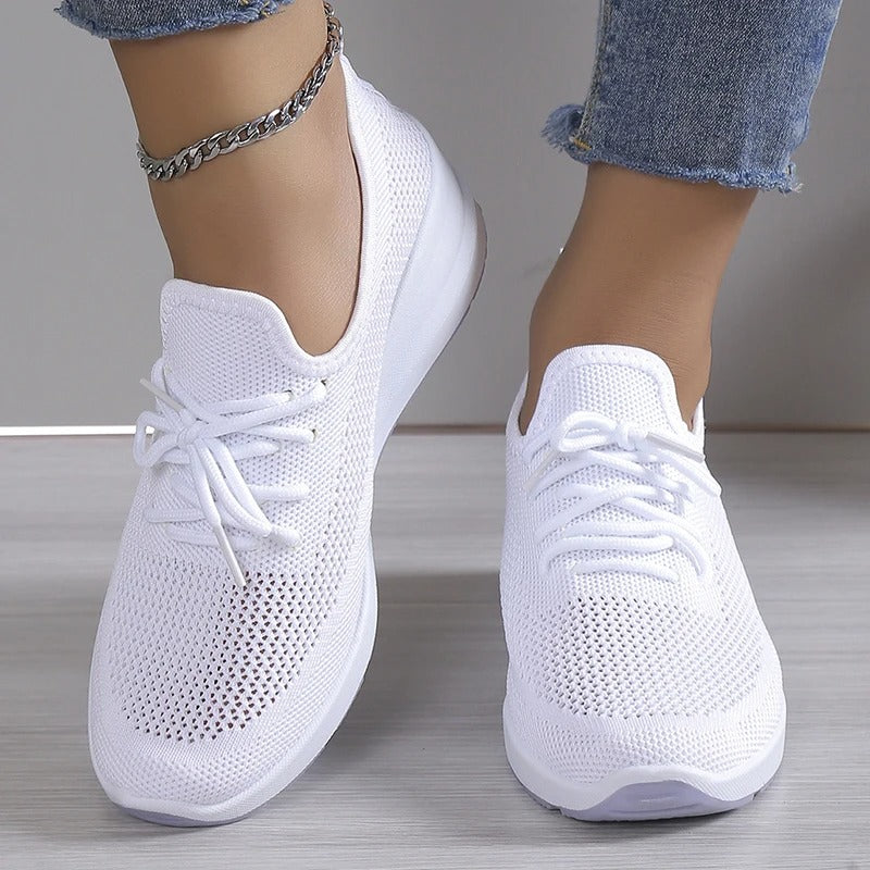 Chaussures confortables de tous les jours pour femmes avec semelles à mémoire de forme